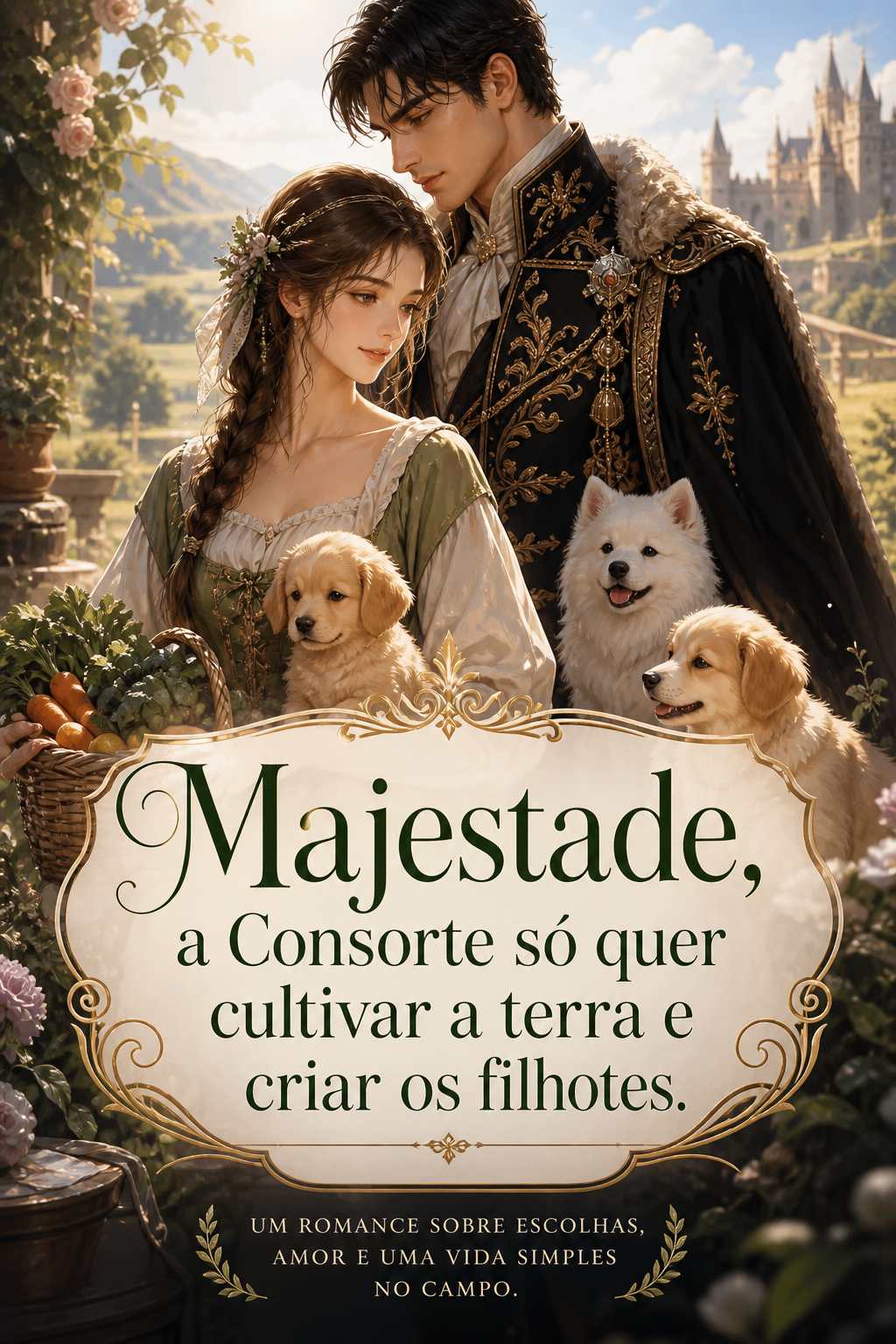 Majestade, a Consorte só quer cultivar a terra e criar os filhotes.