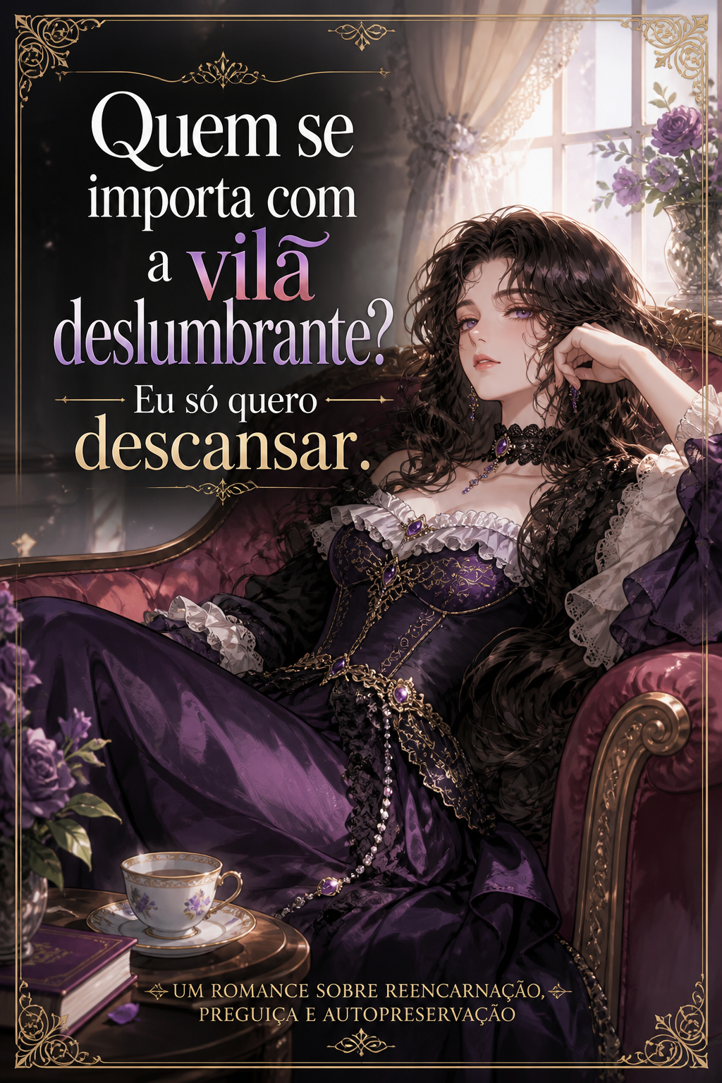 Quem se importa com a vilã deslumbrante? Eu só quero descansar.